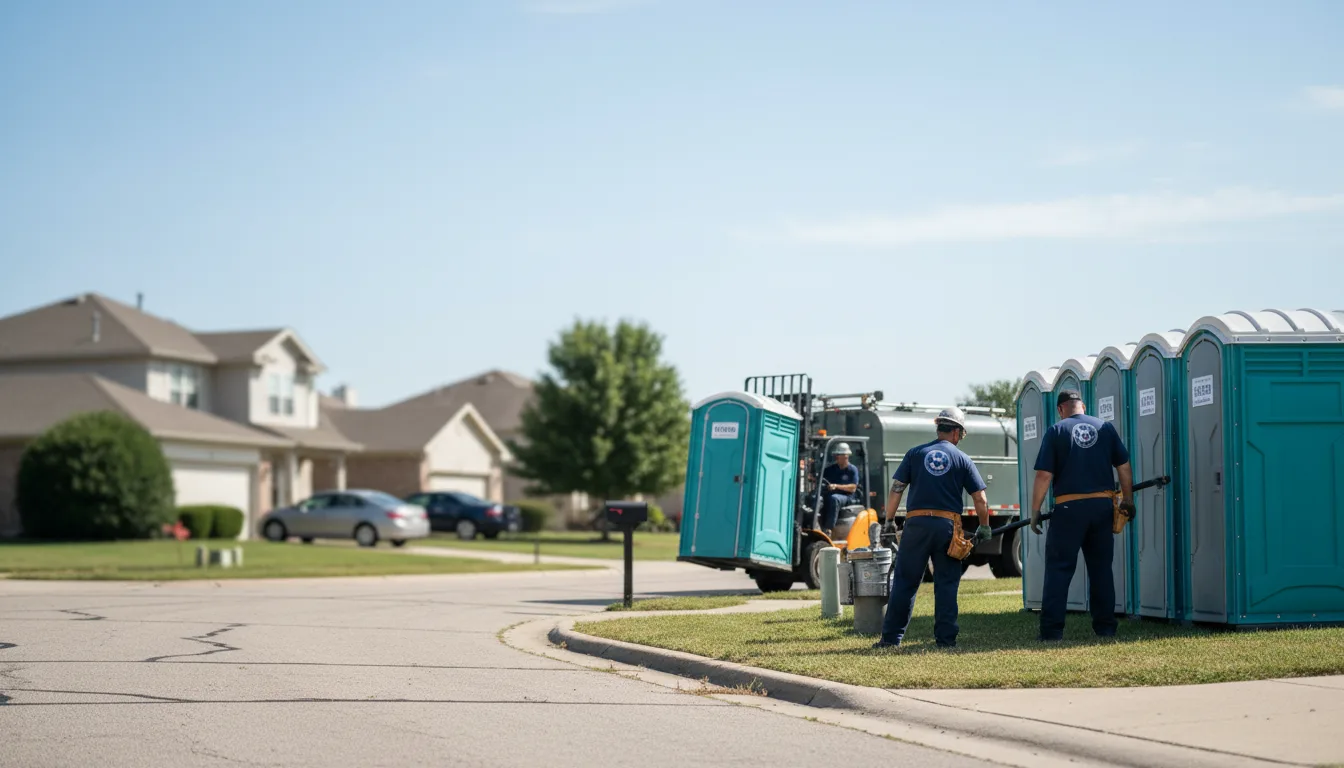 Porta Potty Rental in Grandfalls, TX near me
